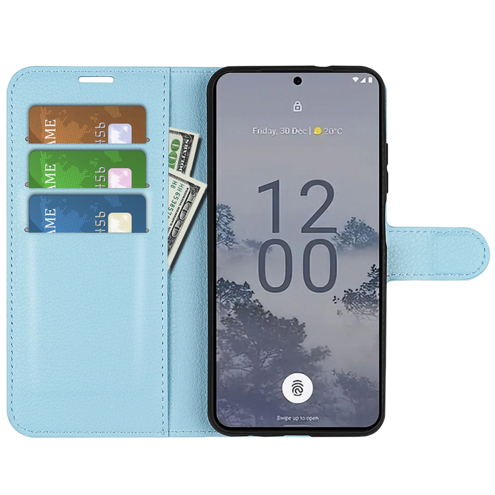 For Nokia X30 5G PU Leather Phone Case Litchi Texture Wallet Protective Phone Stand Cover For Nokia X30 5G PU Leather Phone Case Litchi Texture Wallet Protective Phone Stand Cover